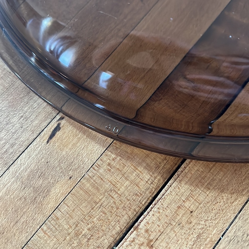 Pyrex Brown Large Lid - Picture 3 of 8